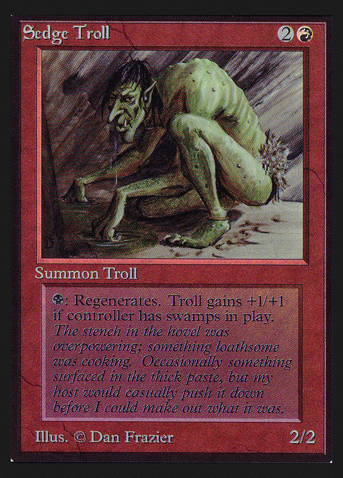 Sedge Troll [International Collectors' Edition] - Evolution TCG