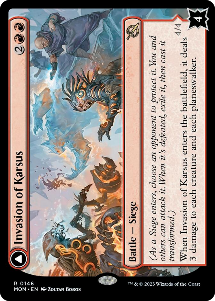 Invasion of Karsus // Refraction Elemental [March of the Machine] - Evolution TCG