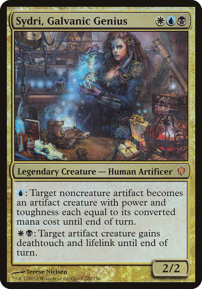 Sydri, Galvanic Genius (Oversized) [Commander 2013 Oversized] - Evolution TCG