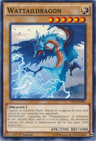 Wattaildragon [YS14-EN001] Common - Evolution TCG