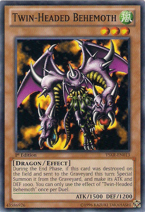 Twin-Headed Behemoth [YSKR-EN013] Common - Evolution TCG
