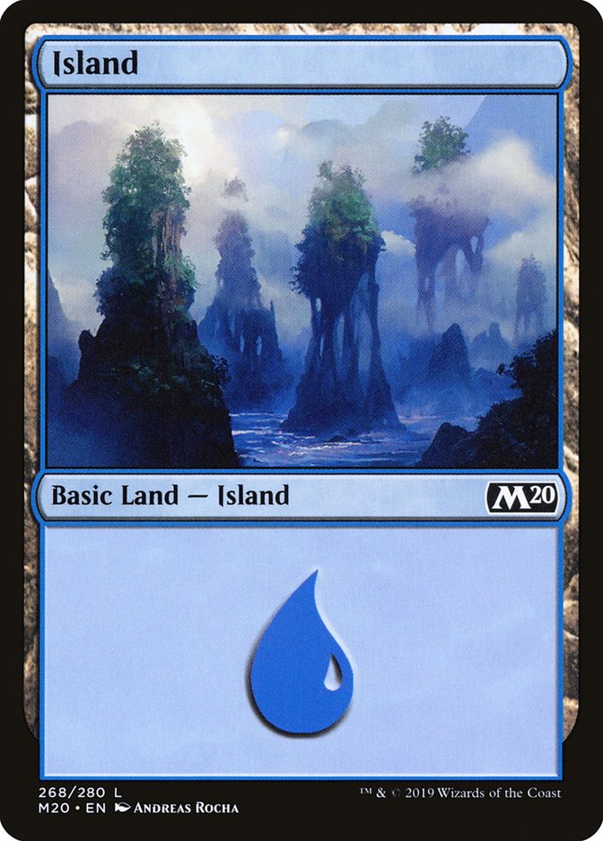 Island (268) [Core Set 2020] - Evolution TCG