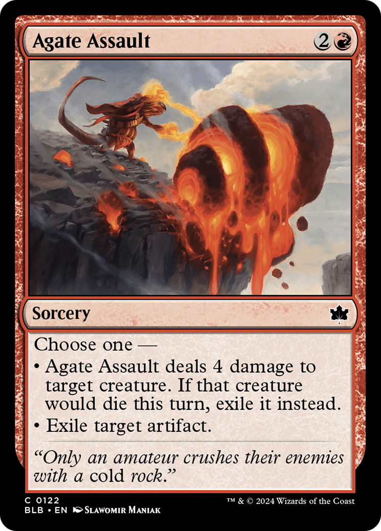 Agate Assault [Bloomburrow] - Evolution TCG