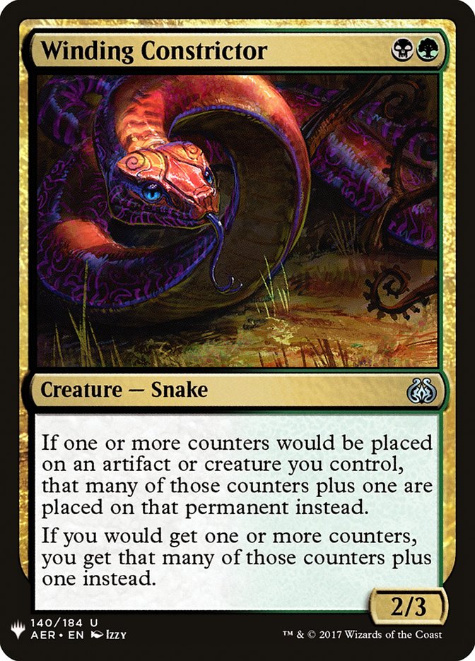 Winding Constrictor [Mystery Booster] - Evolution TCG