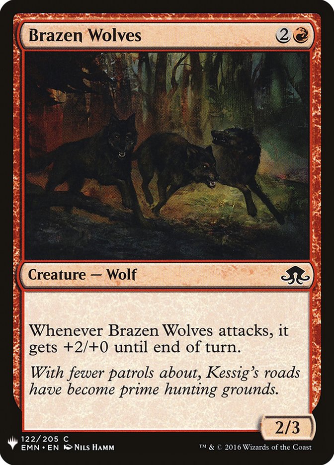 Brazen Wolves [Mystery Booster] - Evolution TCG
