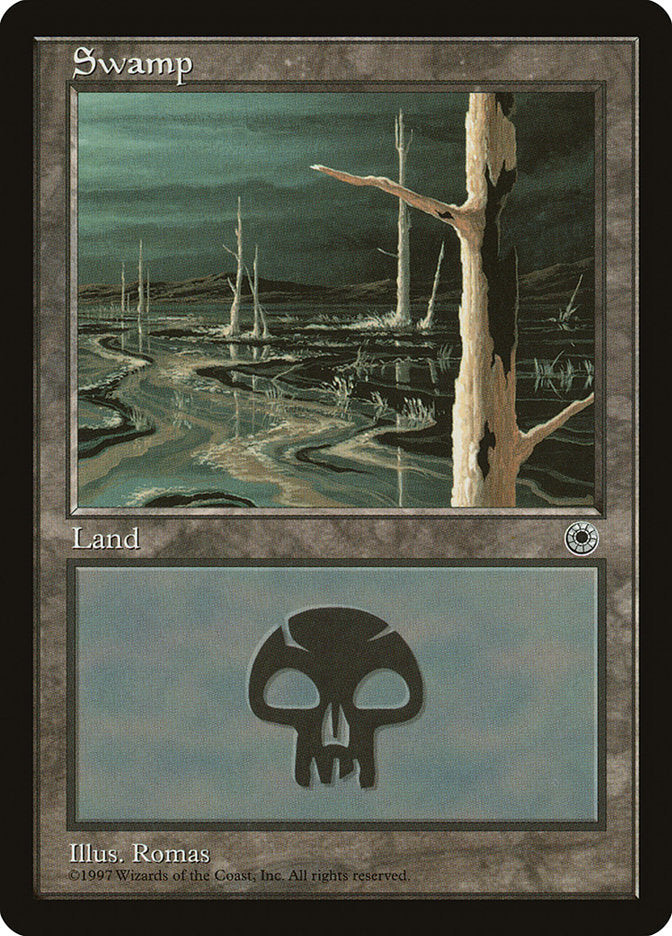 Swamp (White Trees) [Portal] - Evolution TCG