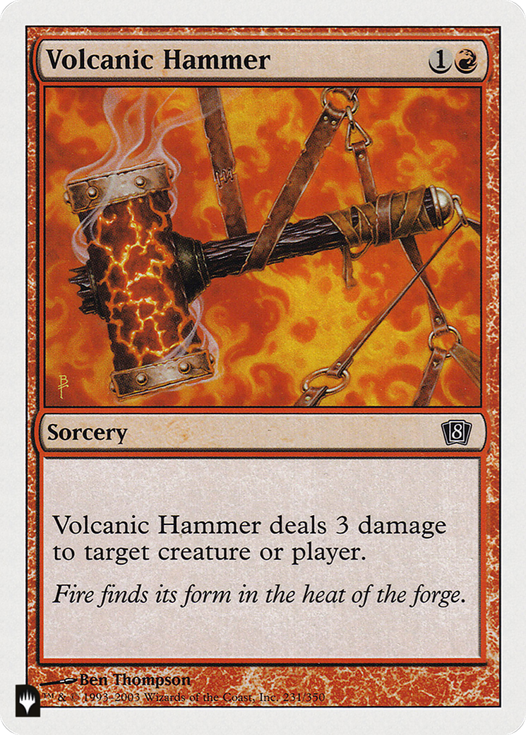 Volcanic Hammer [The List] - Evolution TCG