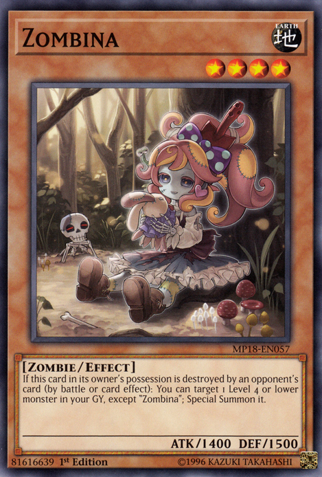 Zombina [MP18-EN057] Common - Evolution TCG