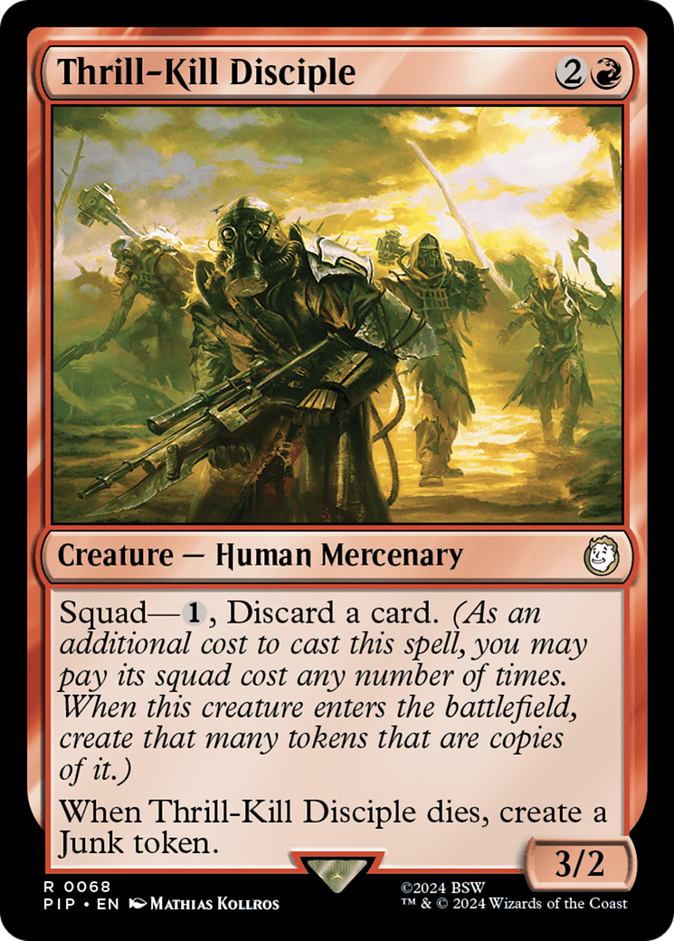 Thrill-Kill Disciple [Fallout] - Evolution TCG