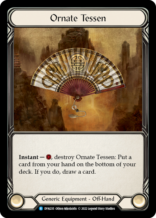 Ornate Tessen [DYN235] (Dynasty) - Evolution TCG