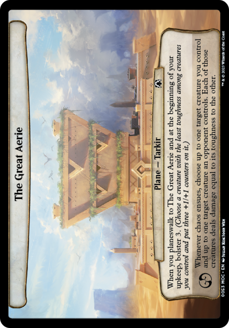 The Great Aerie [March of the Machine Commander] - Evolution TCG