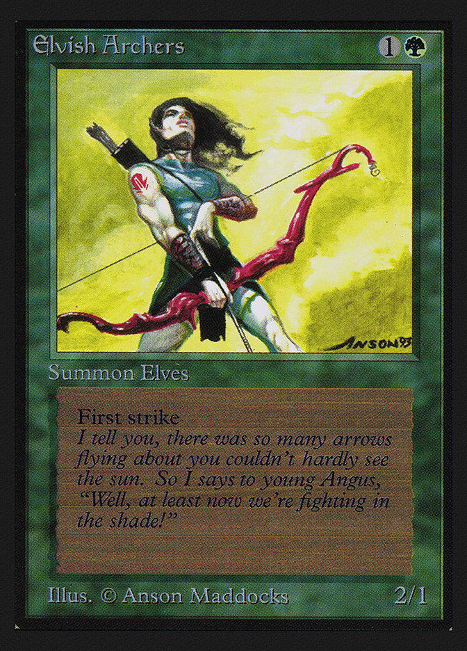 Elvish Archers [International Collectors' Edition] - Evolution TCG