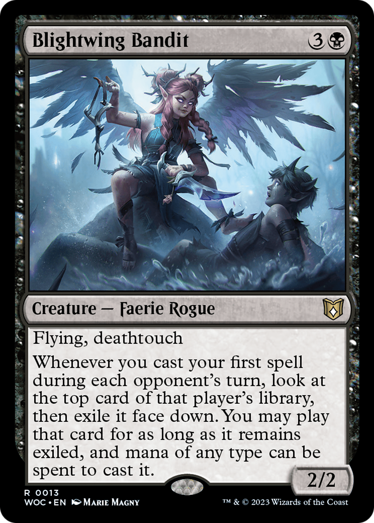 Blightwing Bandit [Wilds of Eldraine Commander] - Evolution TCG