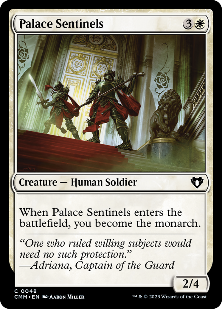 Palace Sentinels [Commander Masters] - Evolution TCG