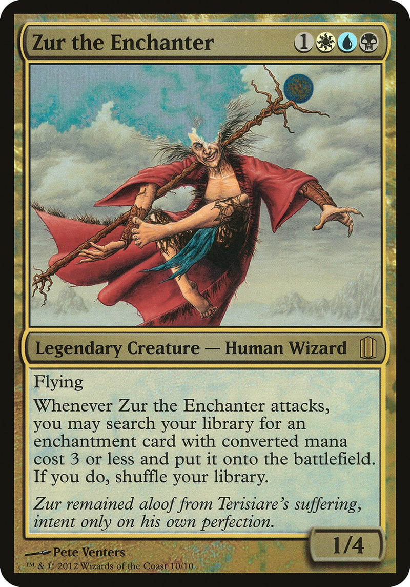 Zur the Enchanter (Oversized) [Commander's Arsenal Oversized] - Evolution TCG