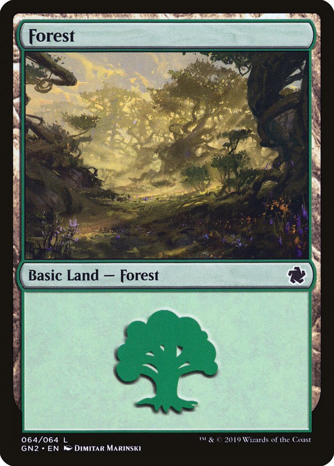 Forest (64) [Game Night 2019] - Evolution TCG
