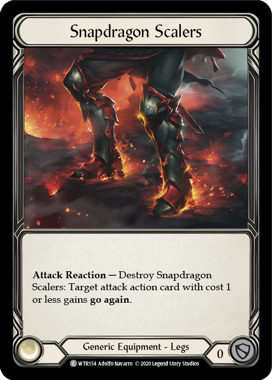 Snapdragon Scalers [U-WTR154] (Welcome to Rathe Unlimited)  Unlimited Normal - Evolution TCG