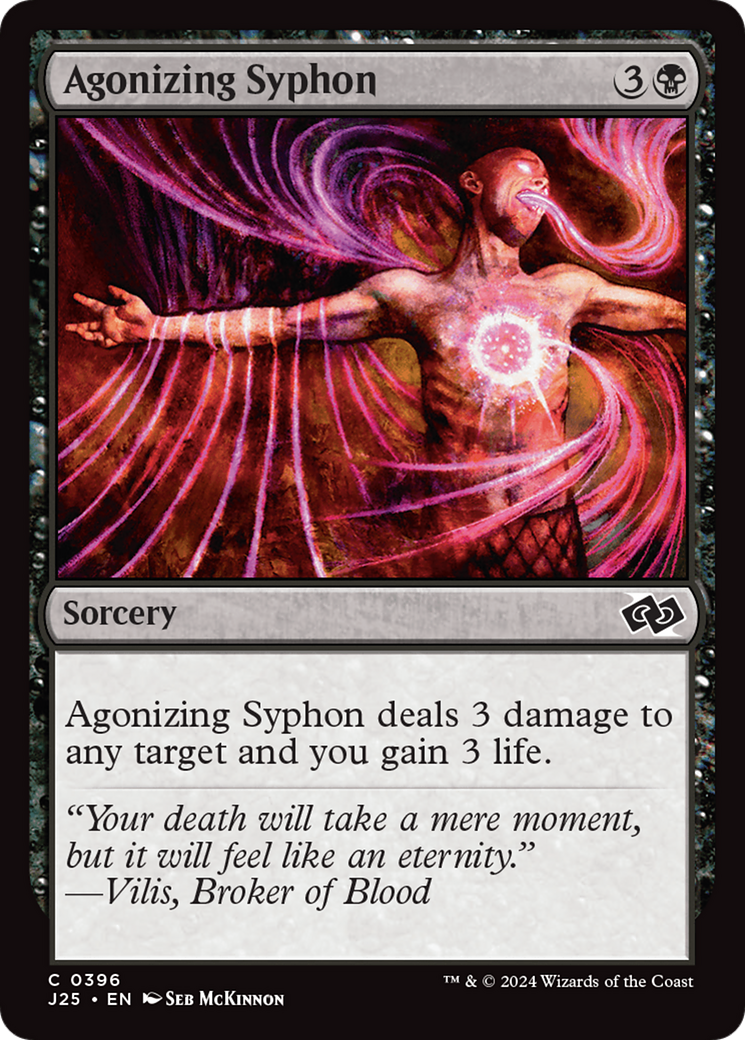 Agonizing Syphon [Foundations Jumpstart] - Evolution TCG