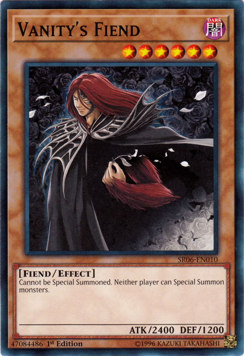 Vanity's Fiend [SR06-EN010] Common - Evolution TCG