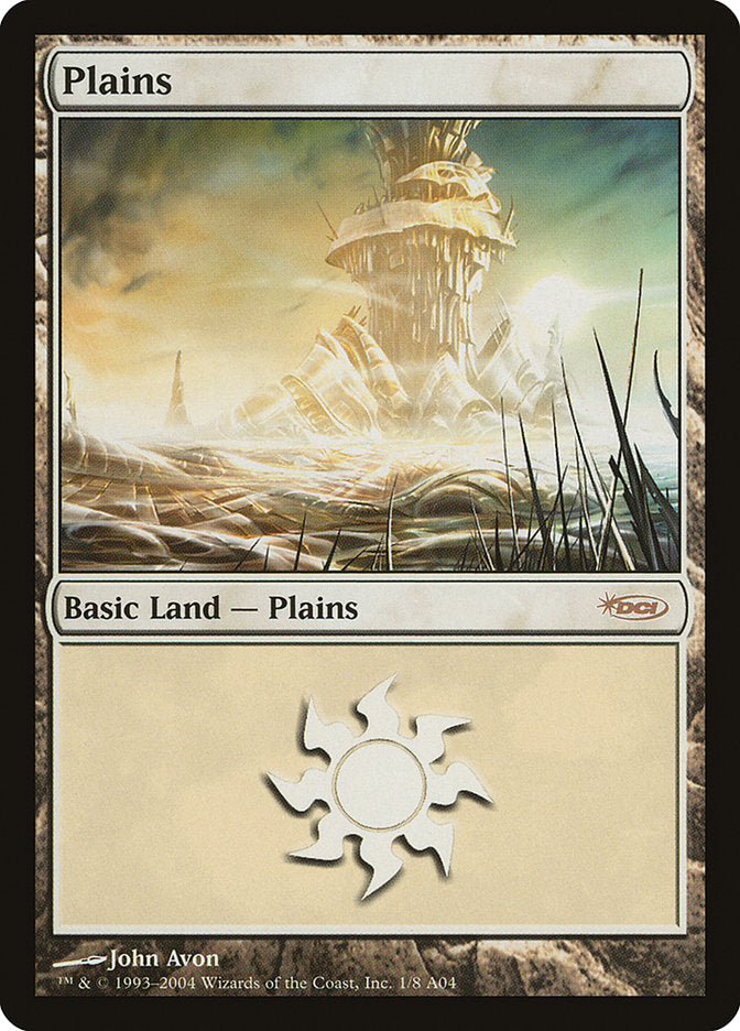 Plains (1) [Arena League 2004] - Evolution TCG