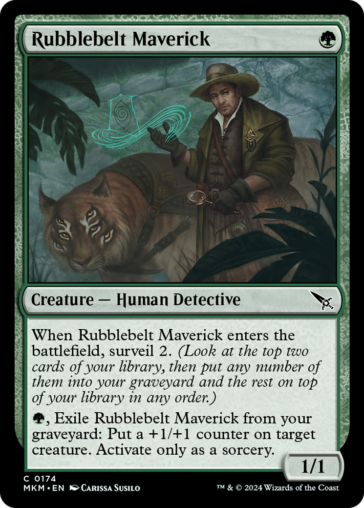 Rubblebelt Maverick [Murders at Karlov Manor] - Evolution TCG