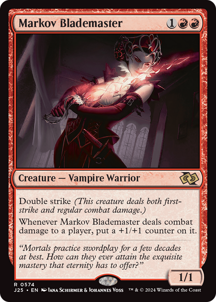 Markov Blademaster [Foundations Jumpstart] - Evolution TCG
