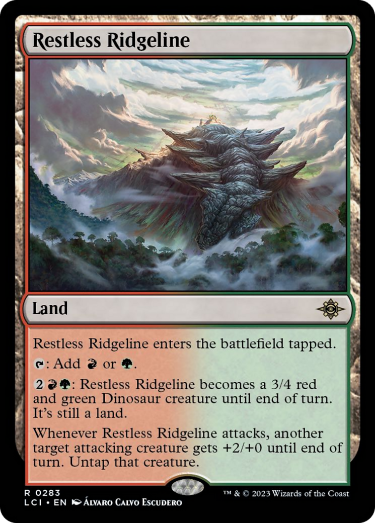 Restless Ridgeline [The Lost Caverns of Ixalan] - Evolution TCG