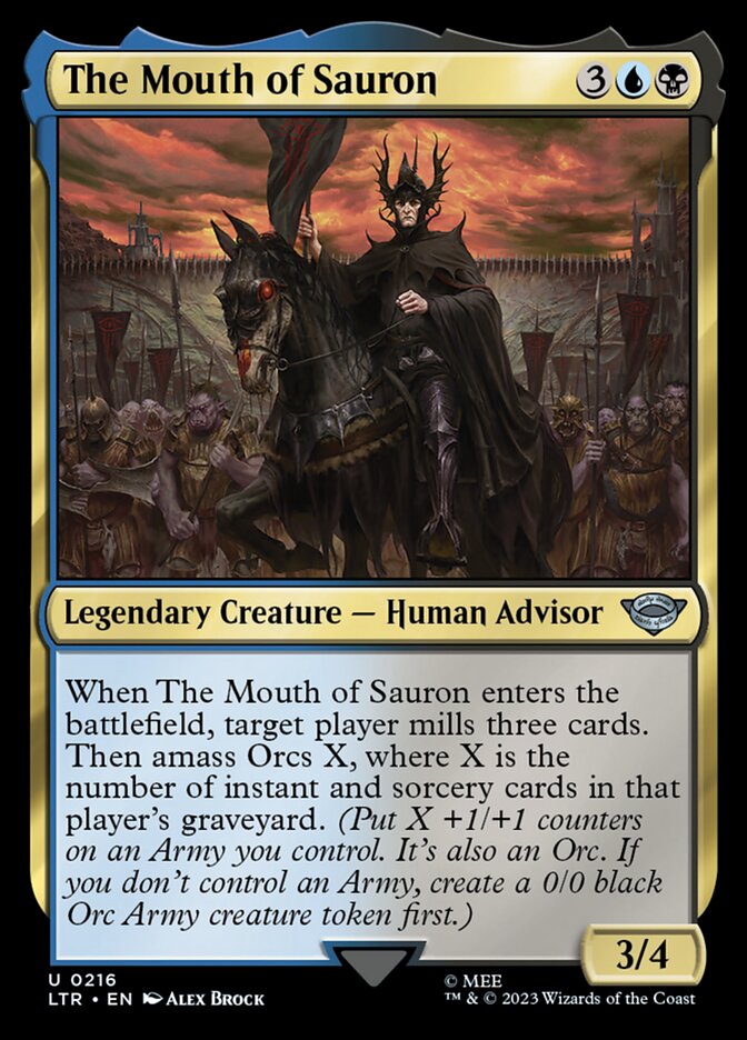The Mouth of Sauron [The Lord of the Rings: Tales of Middle-Earth] - Evolution TCG