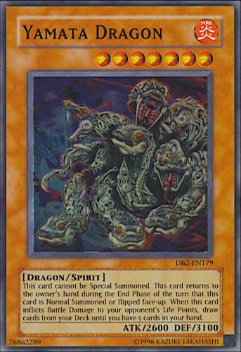 Yamata Dragon [DB2-EN179] Super Rare - Evolution TCG