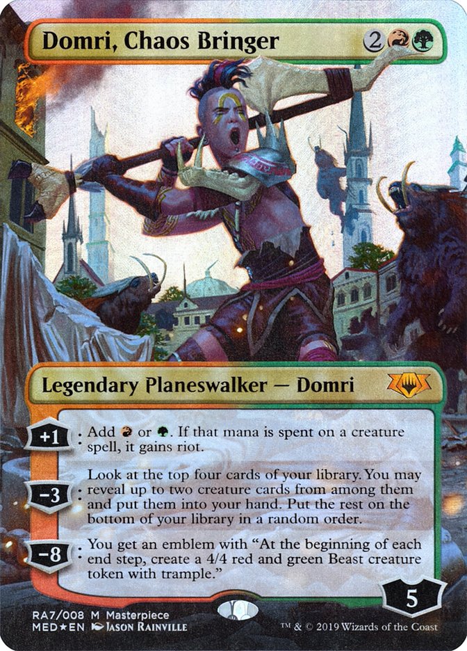 Domri, Chaos Bringer [Mythic Edition] - Evolution TCG