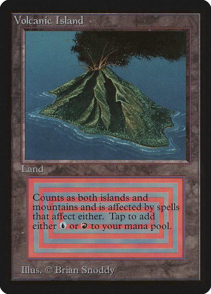 Volcanic Island [Beta Edition] - Evolution TCG