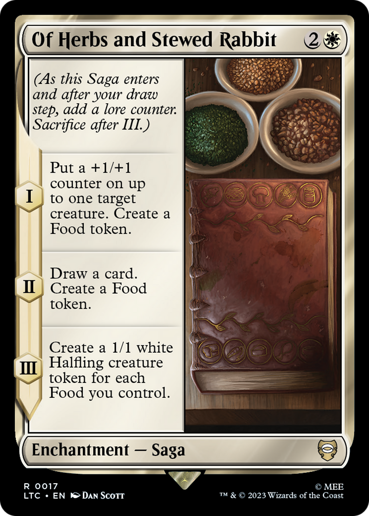 Of Herbs and Stewed Rabbit [The Lord of the Rings: Tales of Middle-Earth Commander] - Evolution TCG