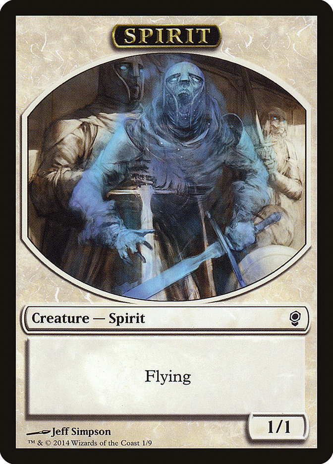 Spirit Token [Conspiracy Tokens] - Evolution TCG