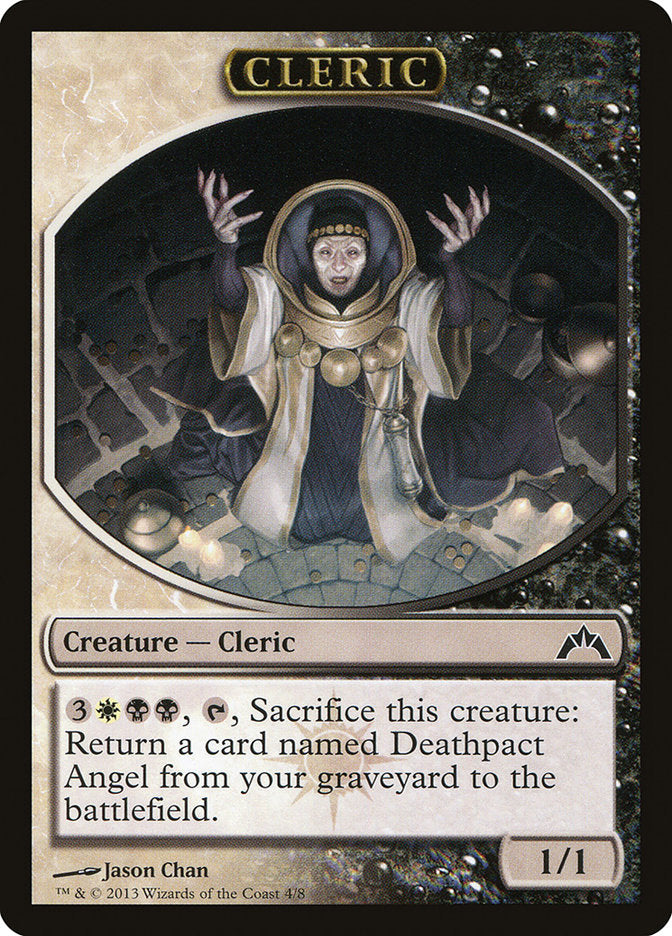 Cleric Token [Gatecrash Tokens] - Evolution TCG