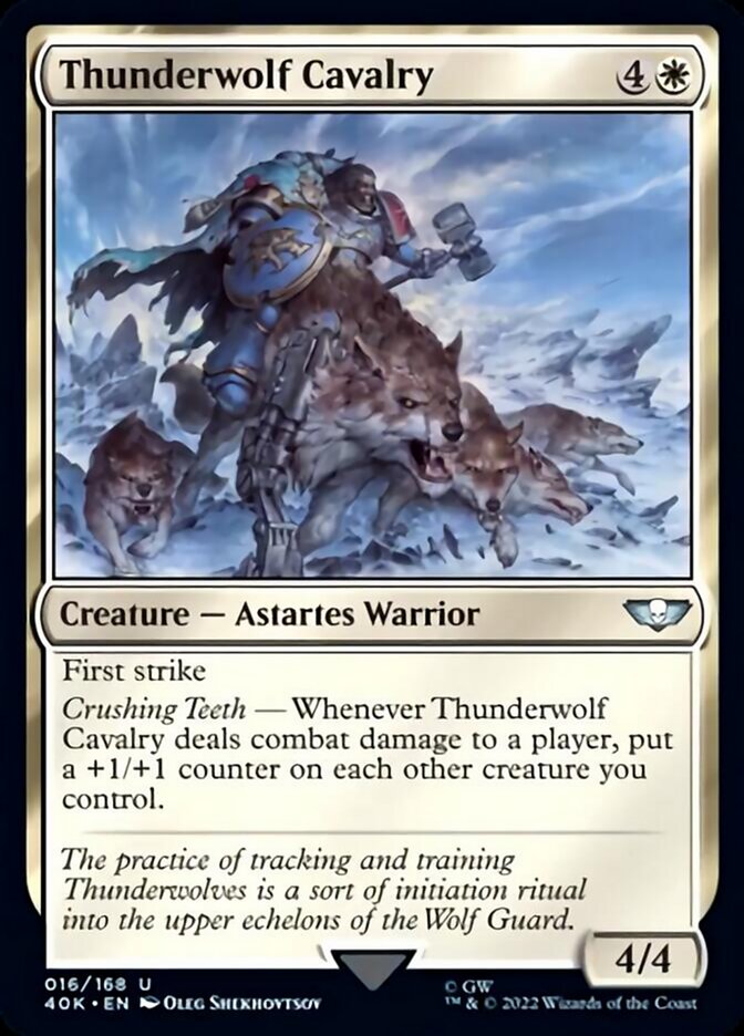 Thunderwolf Cavalry [Warhammer 40,000] - Evolution TCG