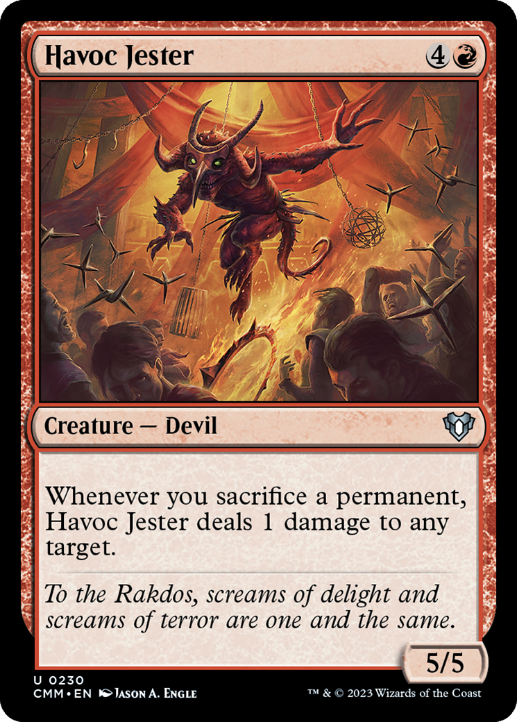 Havoc Jester [Commander Masters] - Evolution TCG