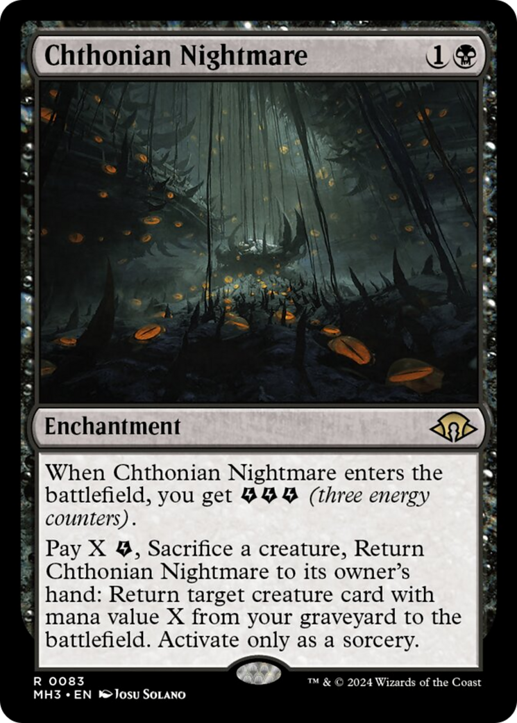 Chthonian Nightmare [Modern Horizons 3] - Evolution TCG
