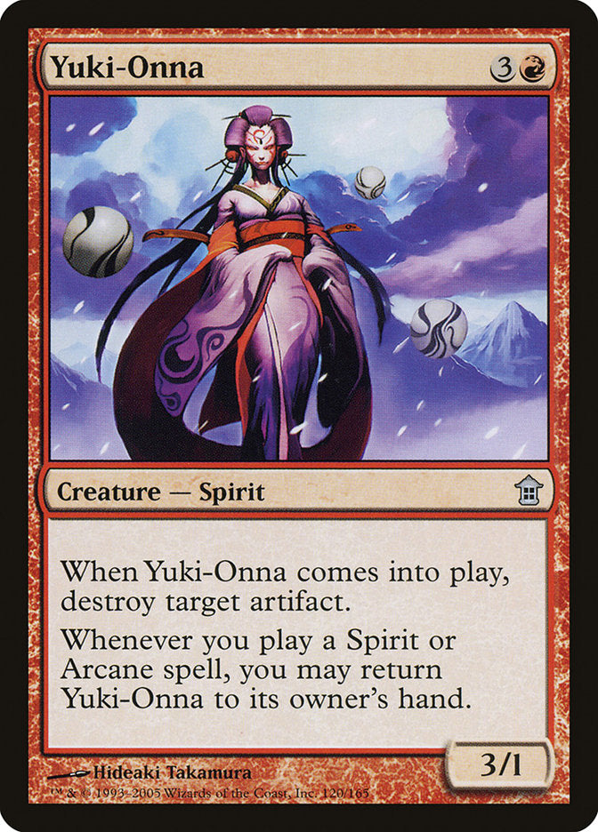 Yuki-Onna [Saviors of Kamigawa] - Evolution TCG