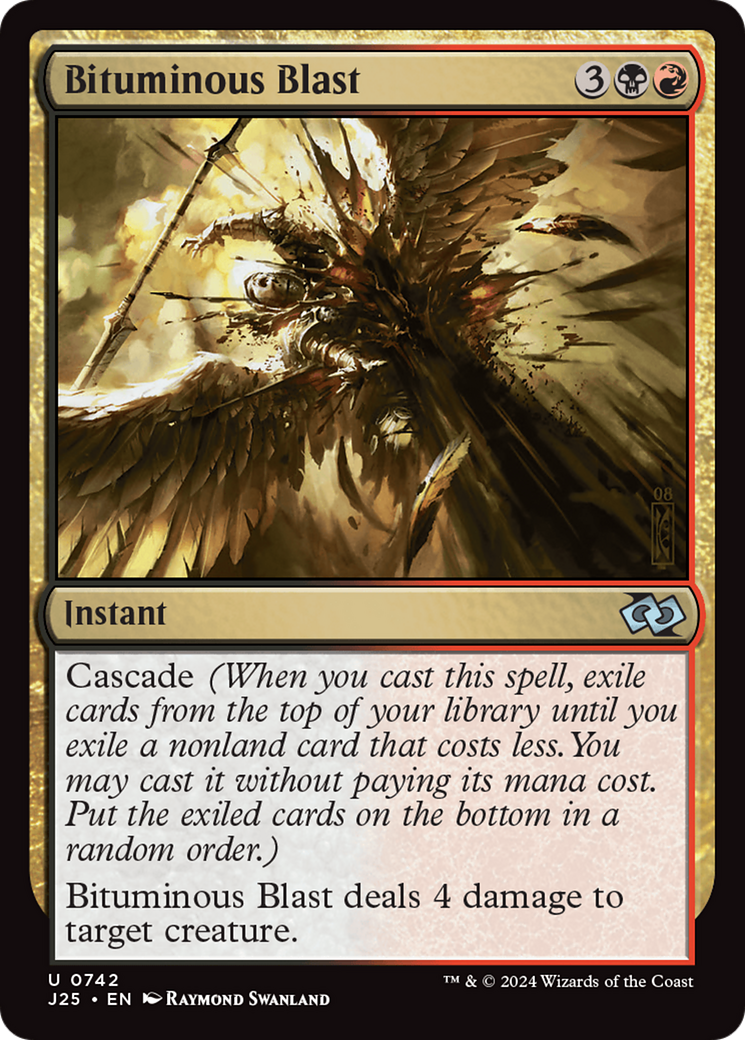 Bituminous Blast [Foundations Jumpstart] - Evolution TCG