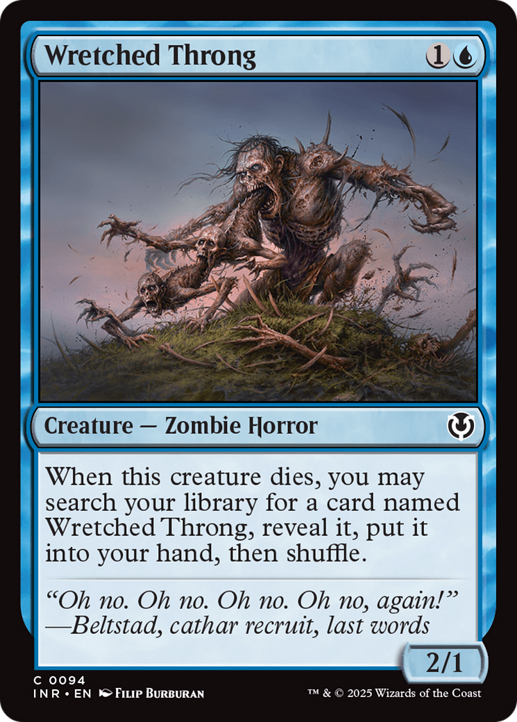 Wretched Throng [Innistrad Remastered] - Evolution TCG