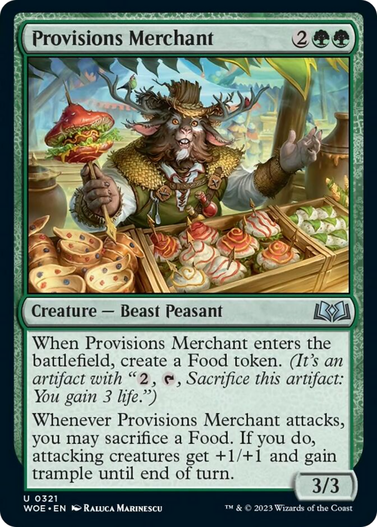 Provisions Merchant [Wilds of Eldraine] - Evolution TCG