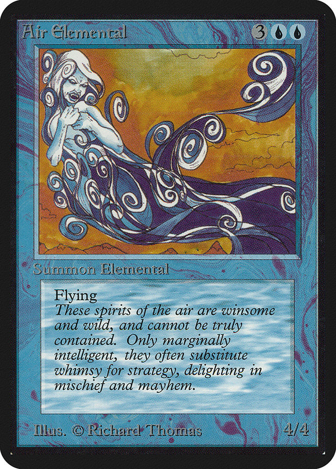 Air Elemental [Alpha Edition] - Evolution TCG