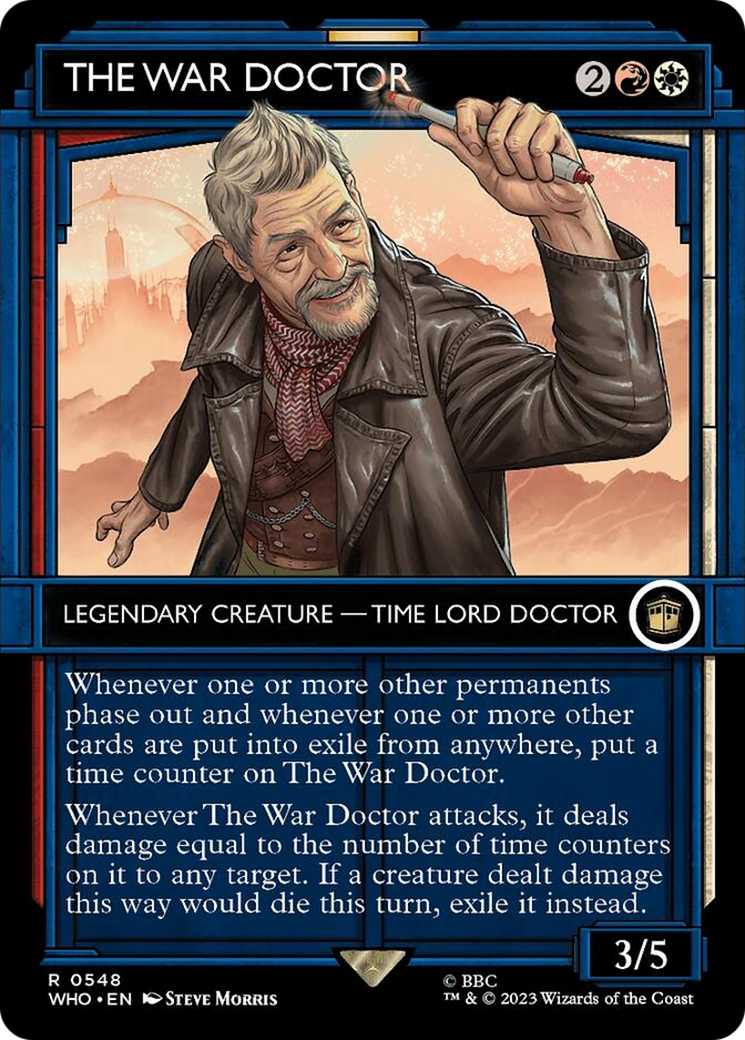 The War Doctor (Showcase) [Doctor Who] - Evolution TCG