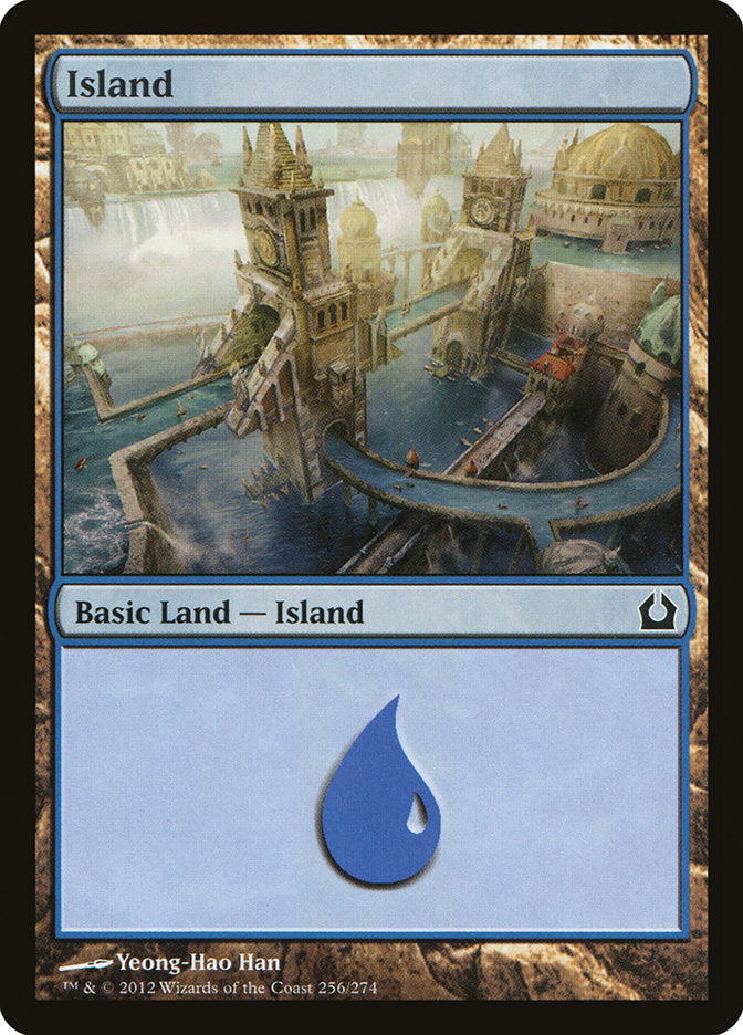 Island (256) [Return to Ravnica] - Evolution TCG