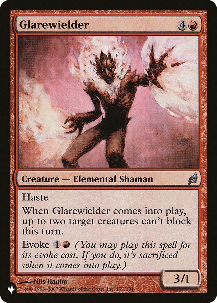 Glarewielder [The List] - Evolution TCG
