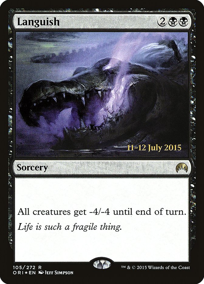 Languish [Magic Origins Prerelease Promos] - Evolution TCG