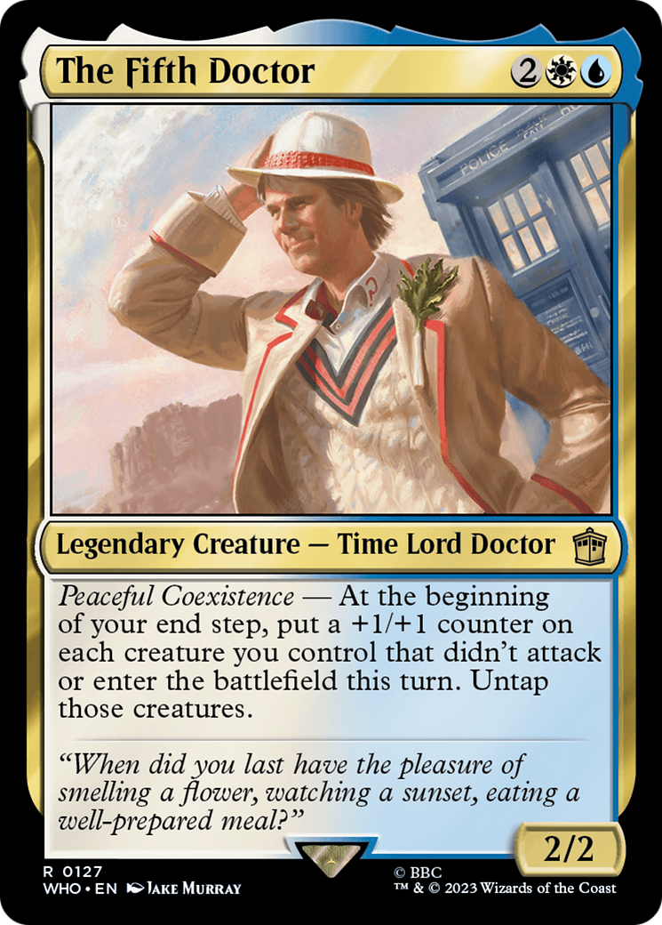 The Fifth Doctor [Doctor Who] - Evolution TCG
