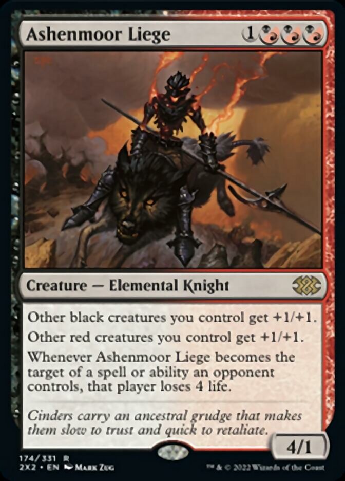 Ashenmoor Liege [Double Masters 2022] - Evolution TCG