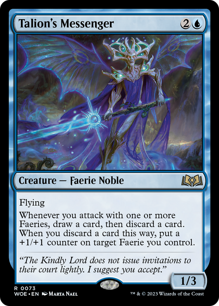 Talion's Messenger [Wilds of Eldraine] - Evolution TCG