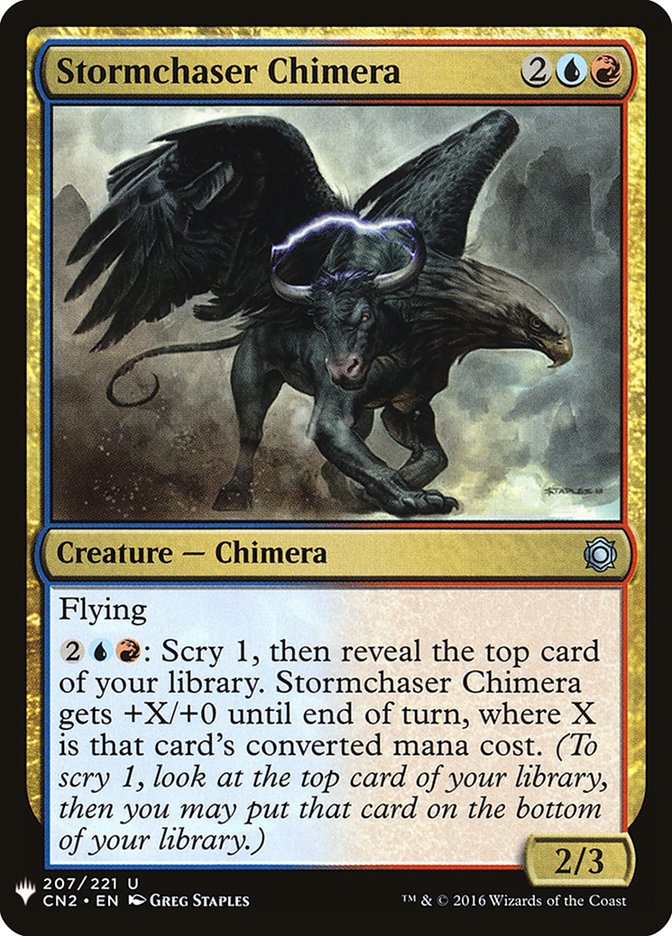 Stormchaser Chimera [Mystery Booster] - Evolution TCG